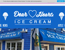 Tablet Screenshot of dearhearts.com